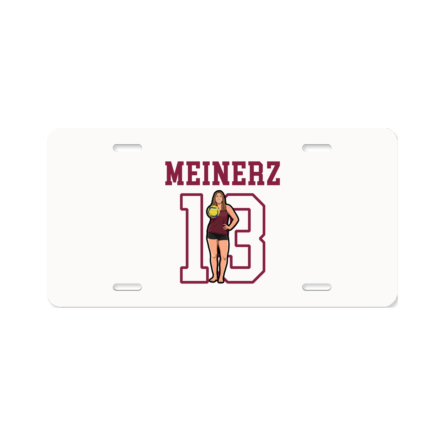 License Plate — Shirsey in Classic