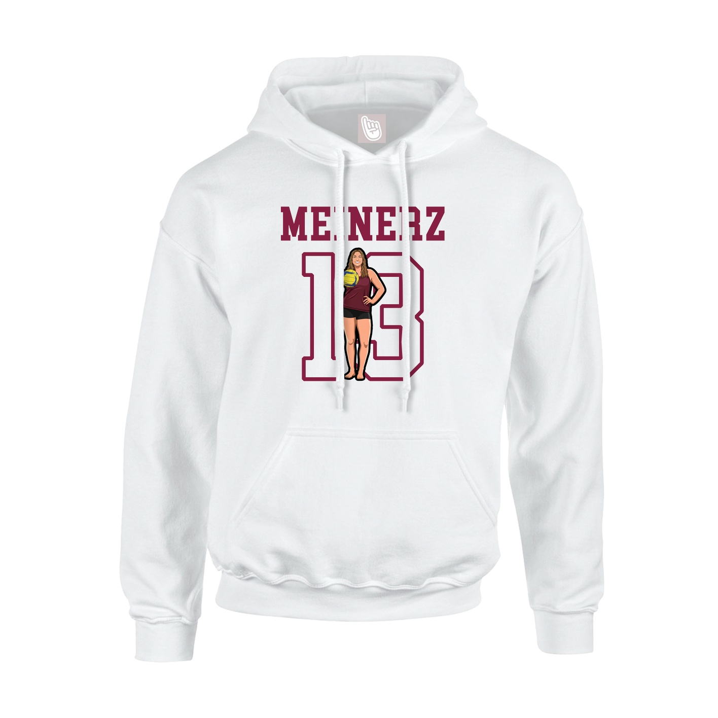 Youth Hoodie — Shirsey in White