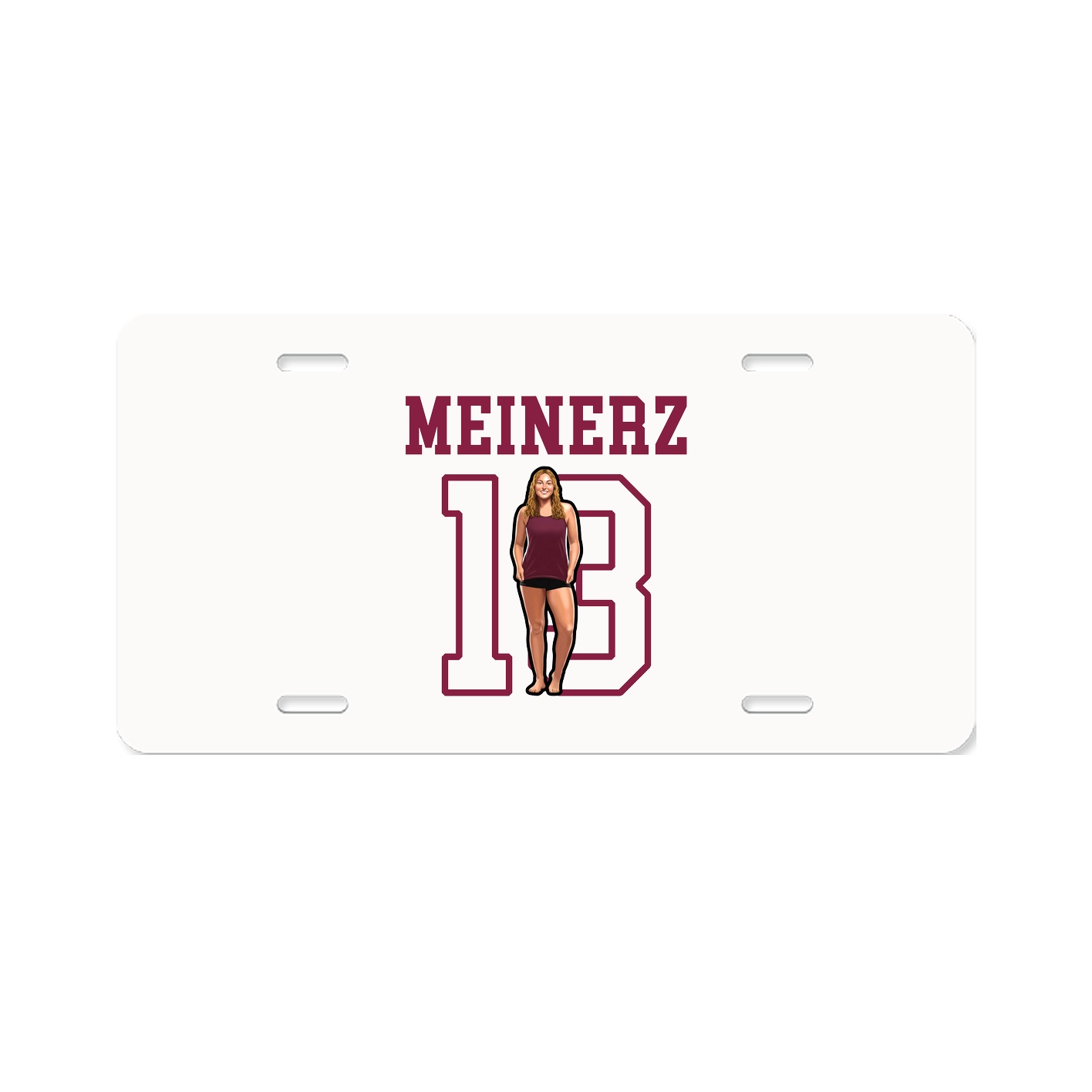 License Plate — Shirsey in Classic