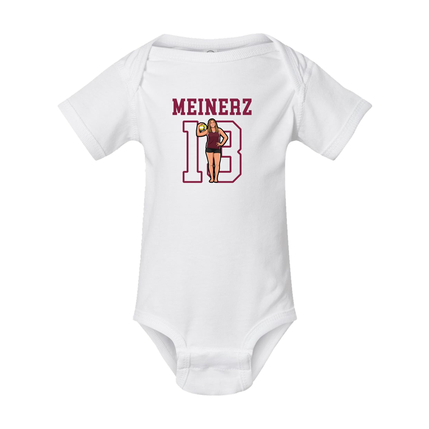 Baby Onesie — Shirsey in White
