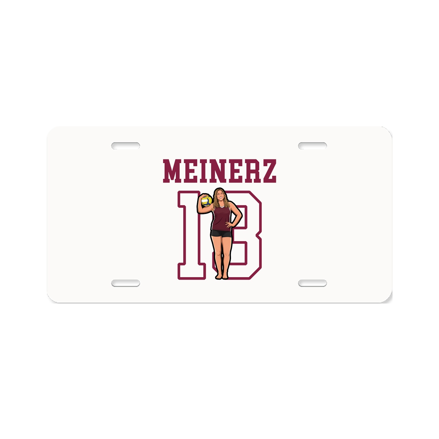 License Plate — Shirsey in Classic