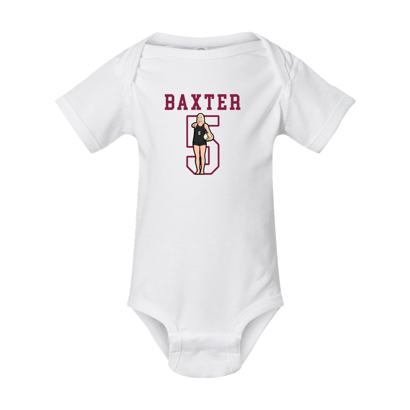 Baby Onesie — Shirsey in White