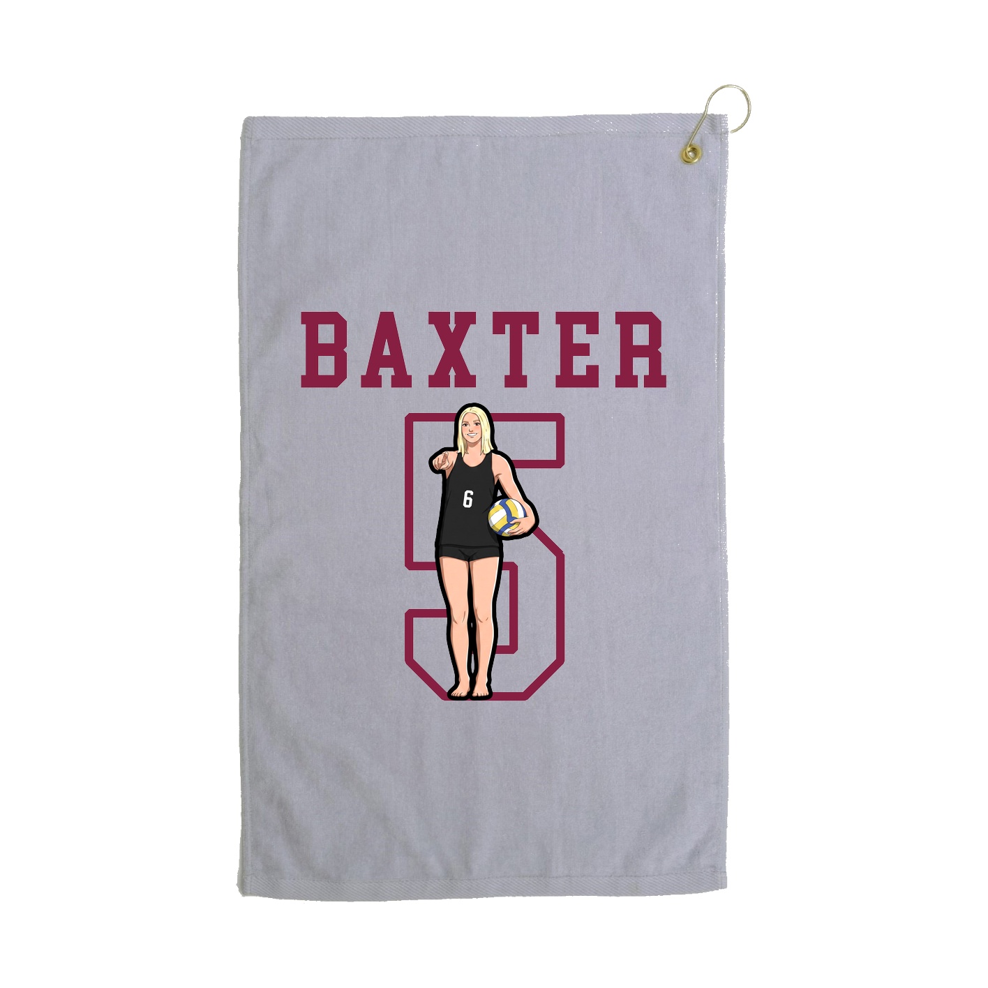 Golf Towel — Shirsey in Grey