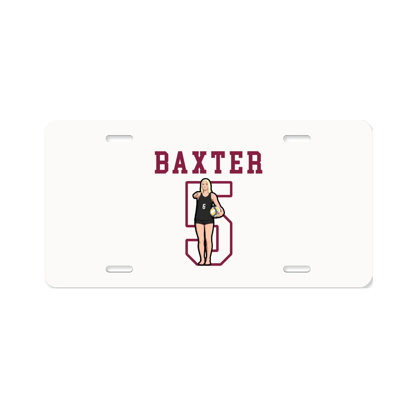License Plate — Shirsey in Classic