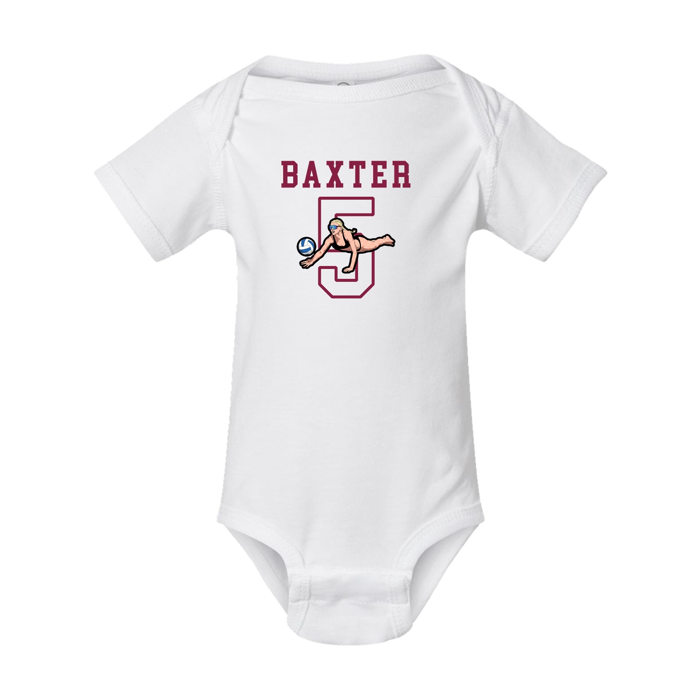 Baby Onesie — Shirsey in White