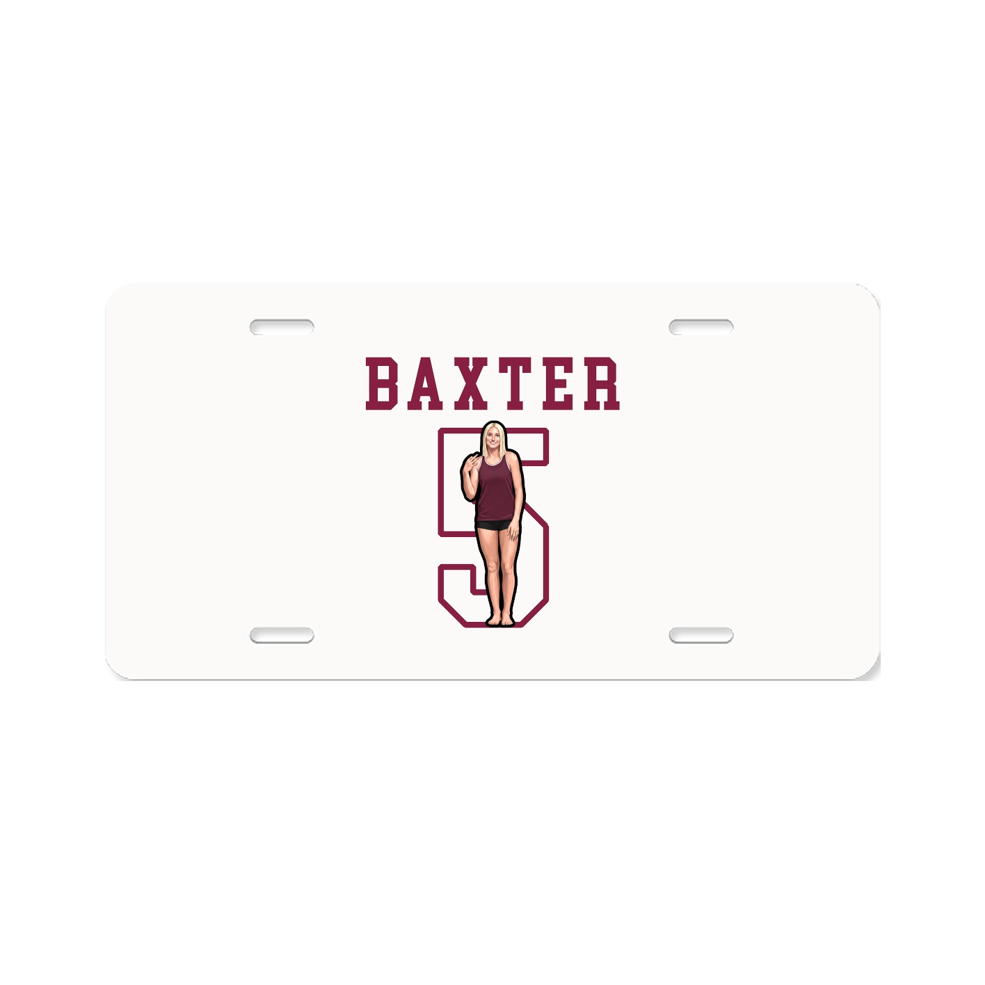 License Plate — Shirsey in Classic