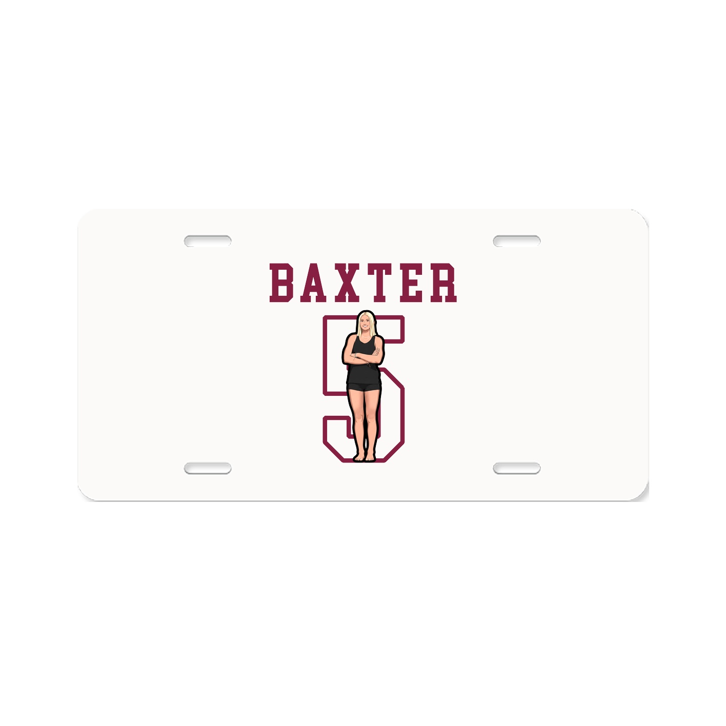 License Plate — Shirsey in Classic