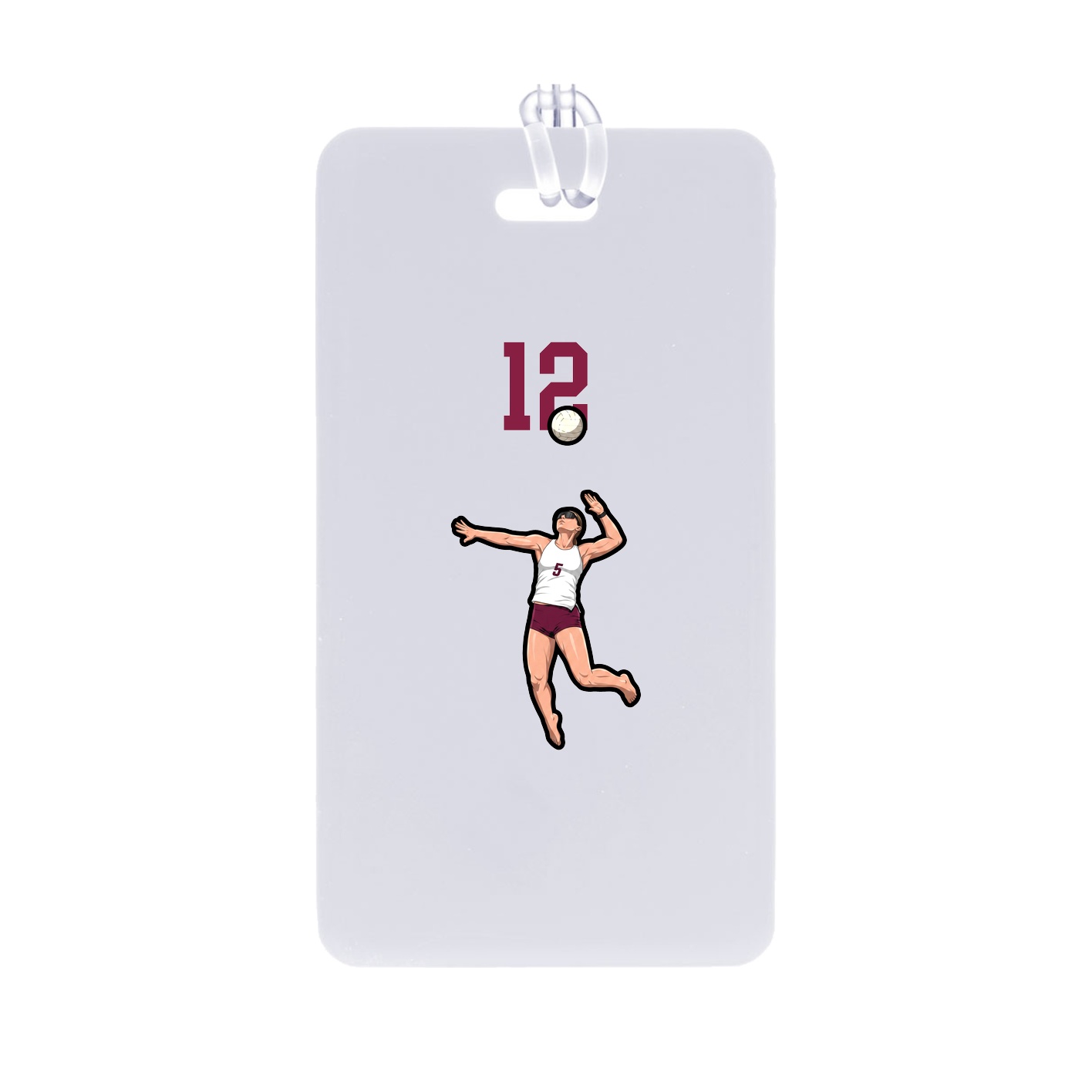 Bag Tag — Number Top in Classic