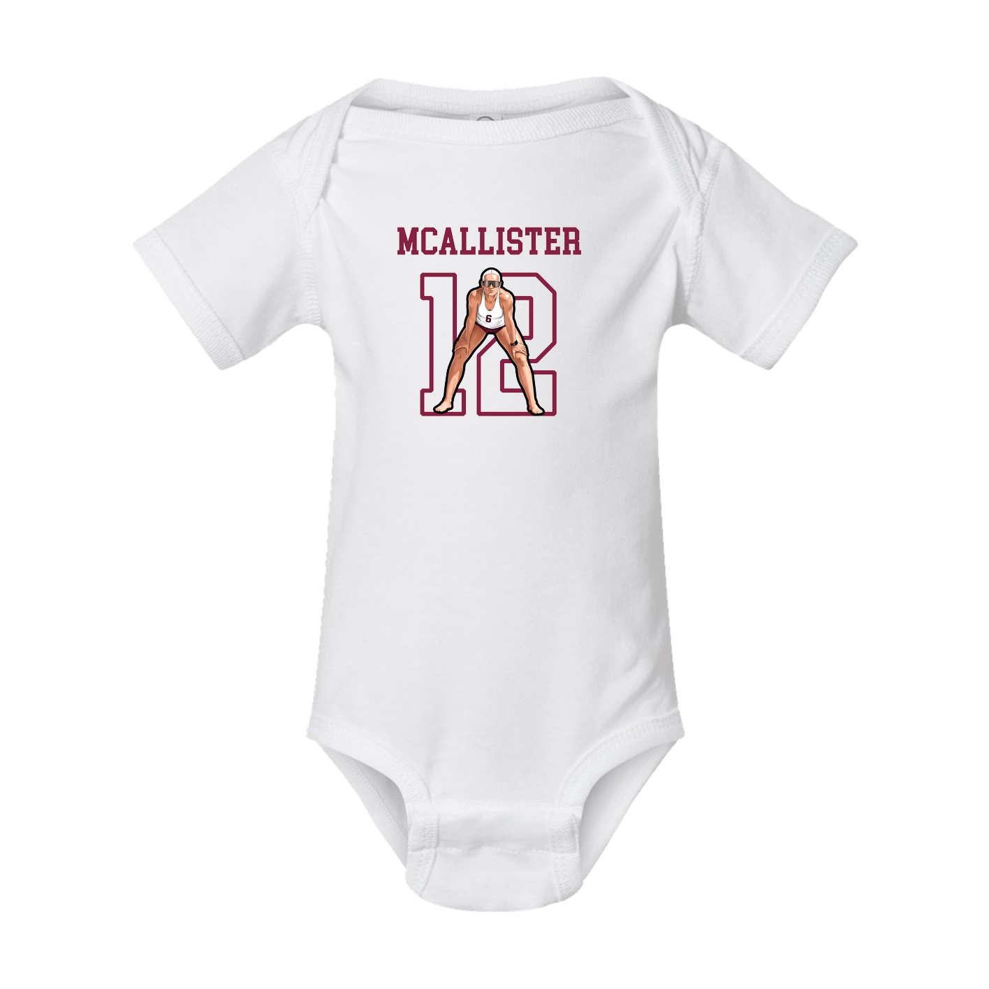 Baby Onesie — Shirsey in White