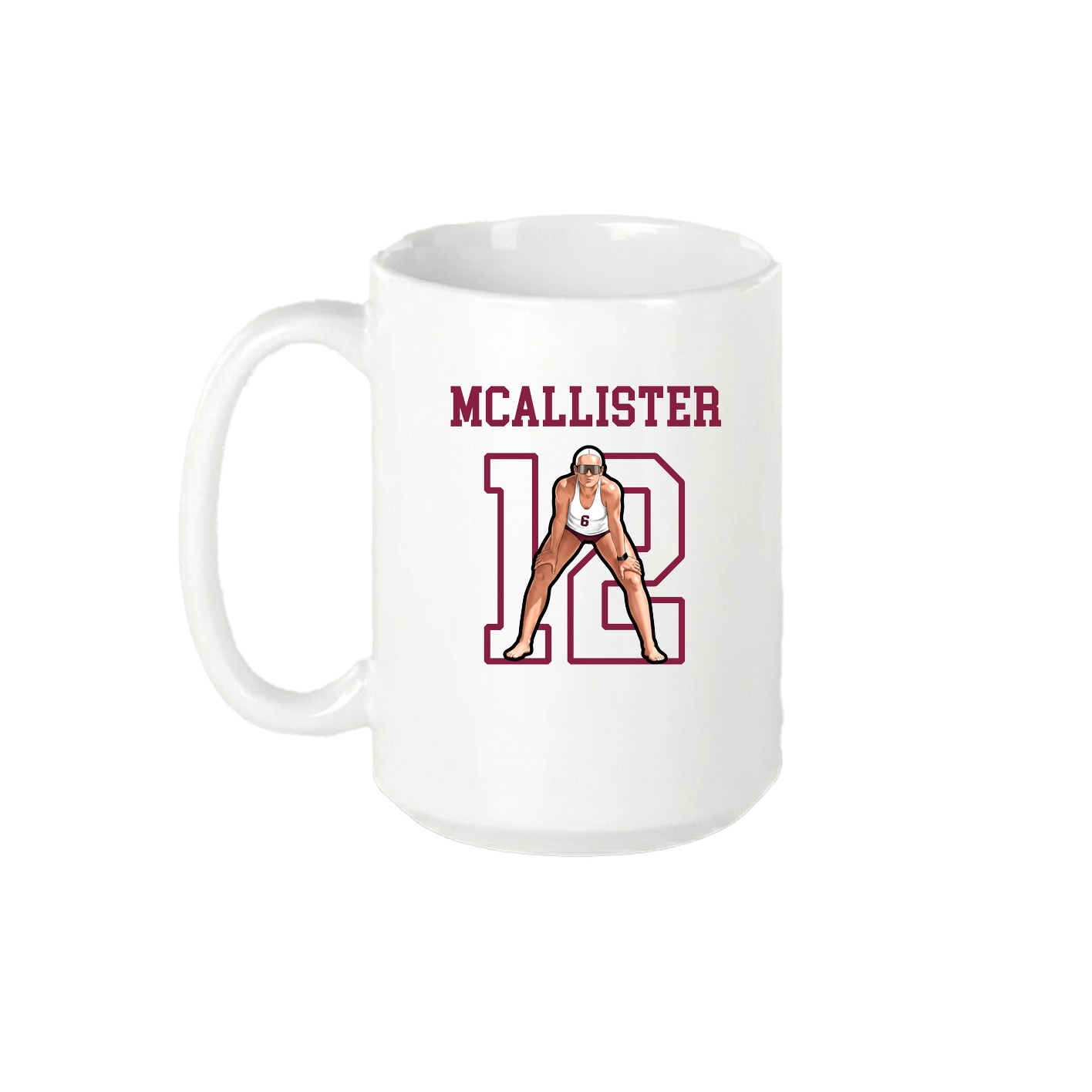 15oz Coffee Mug — Shirsey in White