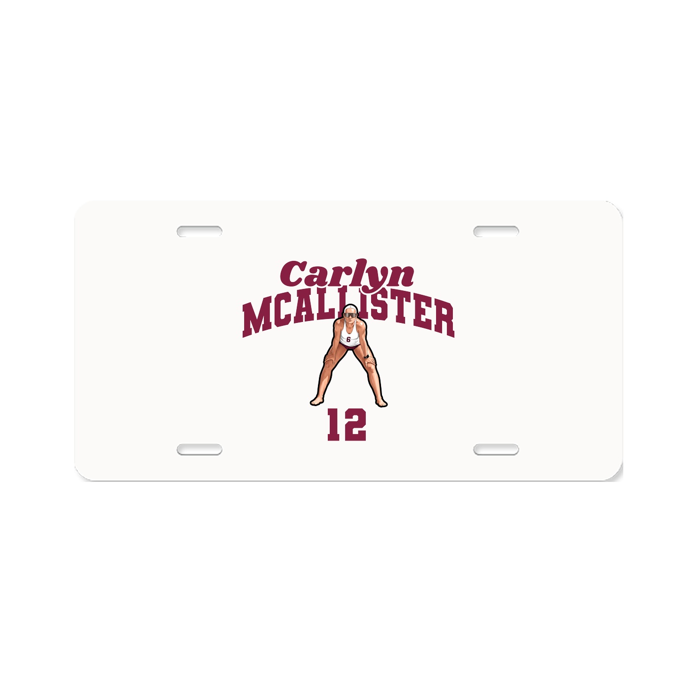 License Plate — Signature Arch in Classic