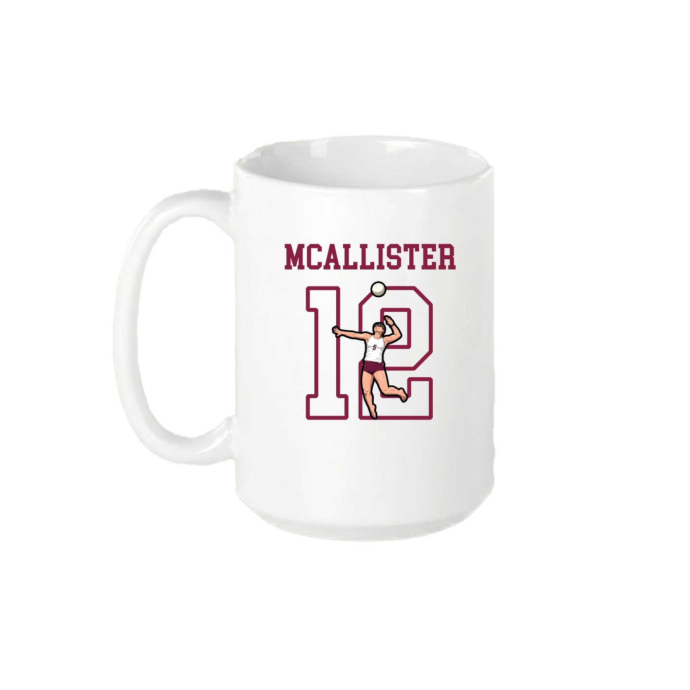 15oz Coffee Mug — Shirsey in White