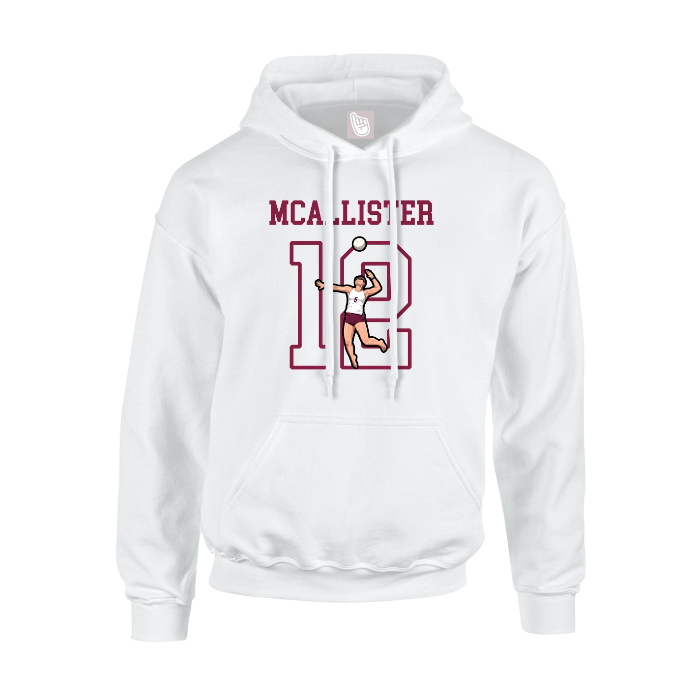 Youth Hoodie — Shirsey in White
