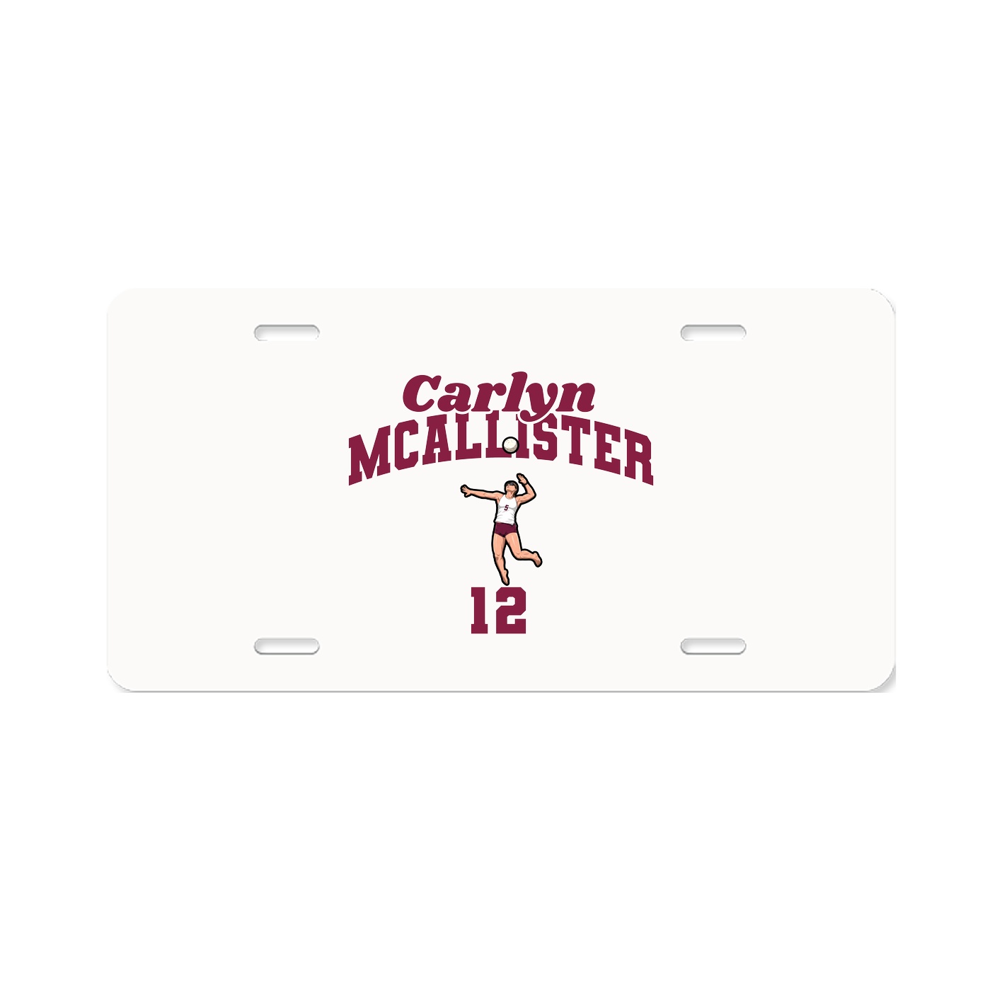 License Plate — Signature Arch in Classic