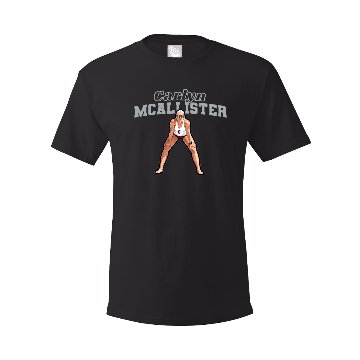 Tee — Name Arch in Black