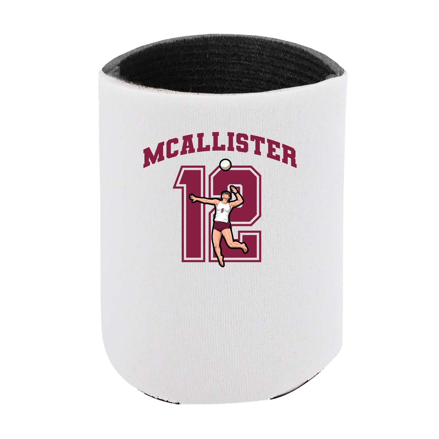Can Holder — Number in White