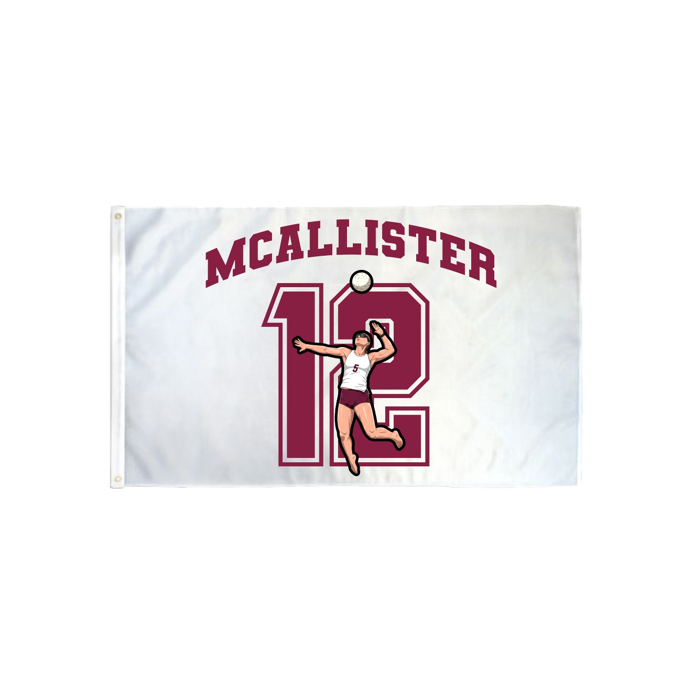 3x5 Flag — Number in Classic