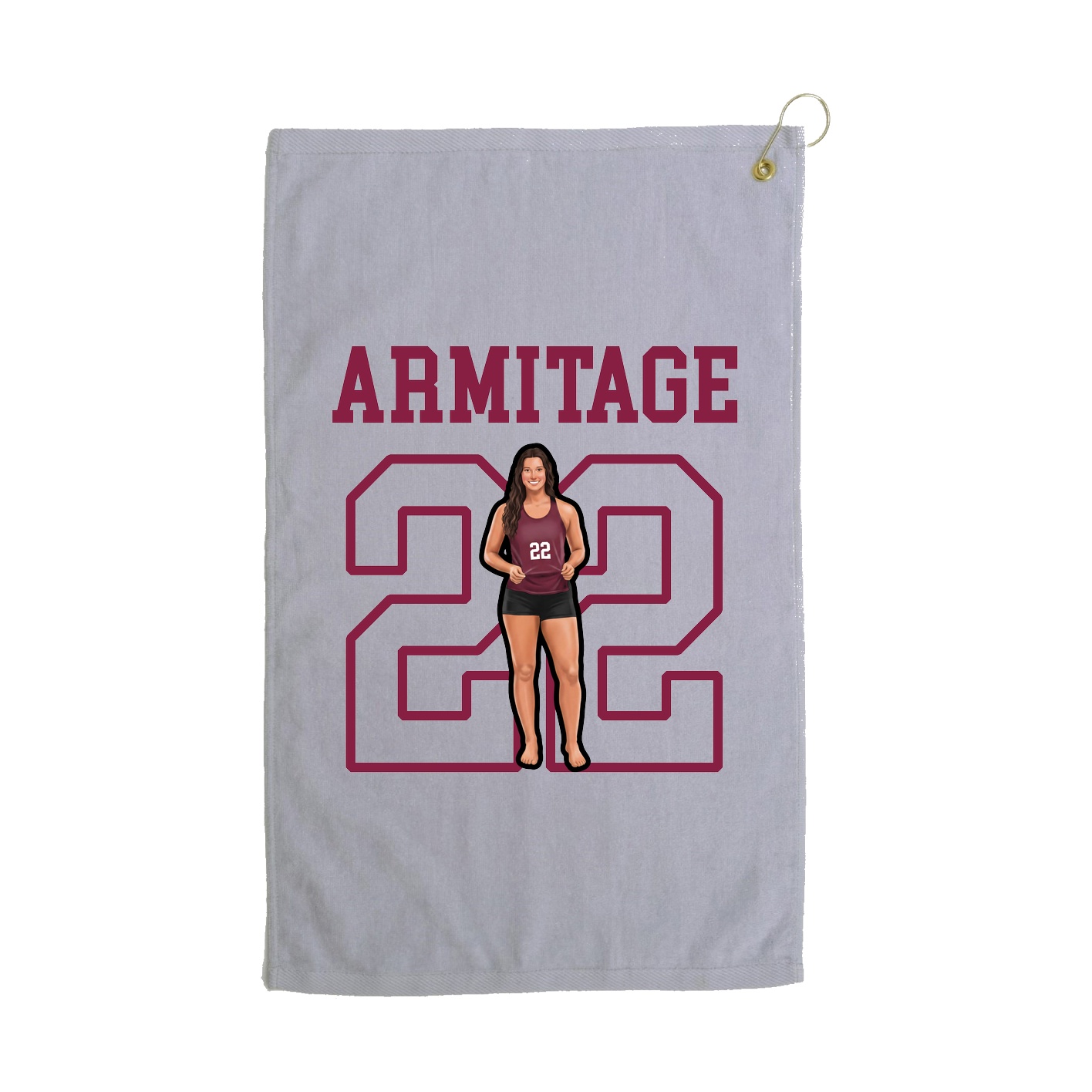 Golf Towel — Shirsey in Grey