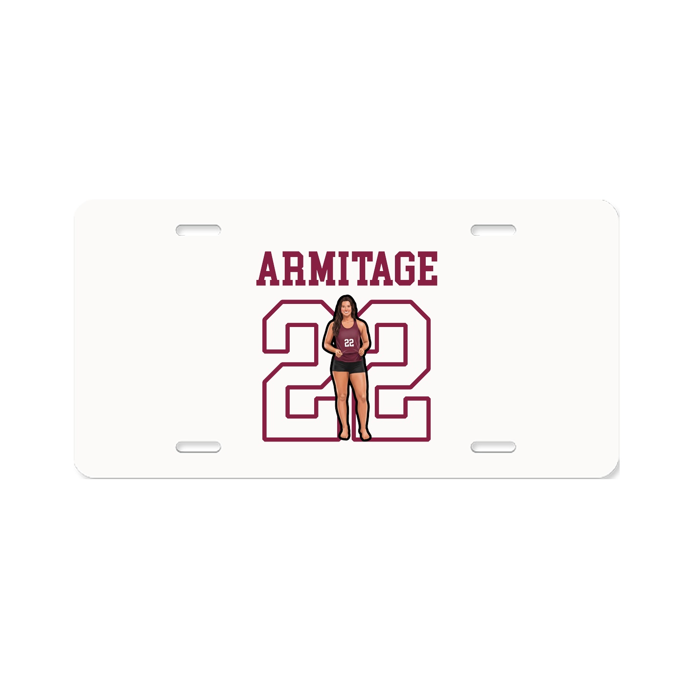 License Plate — Shirsey in Classic