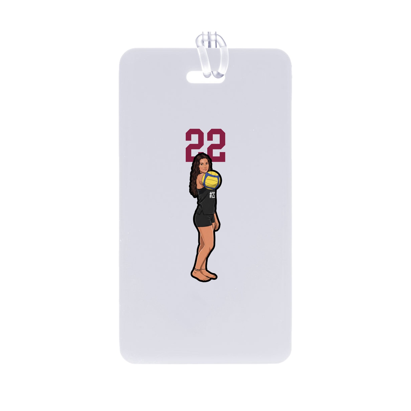 Bag Tag — Number Top in Classic