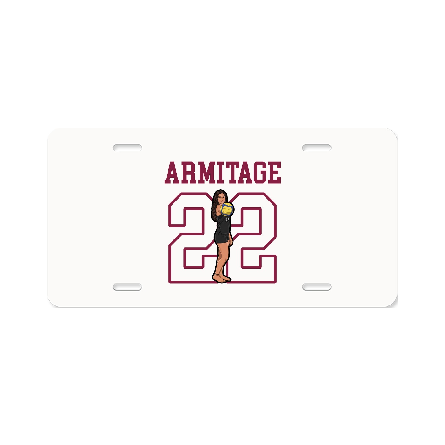 License Plate — Shirsey in Classic