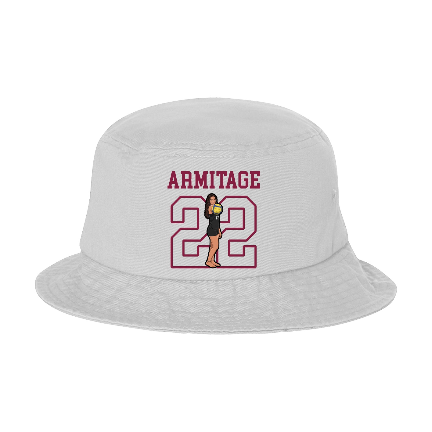Bucket Cap — Shirsey in White
