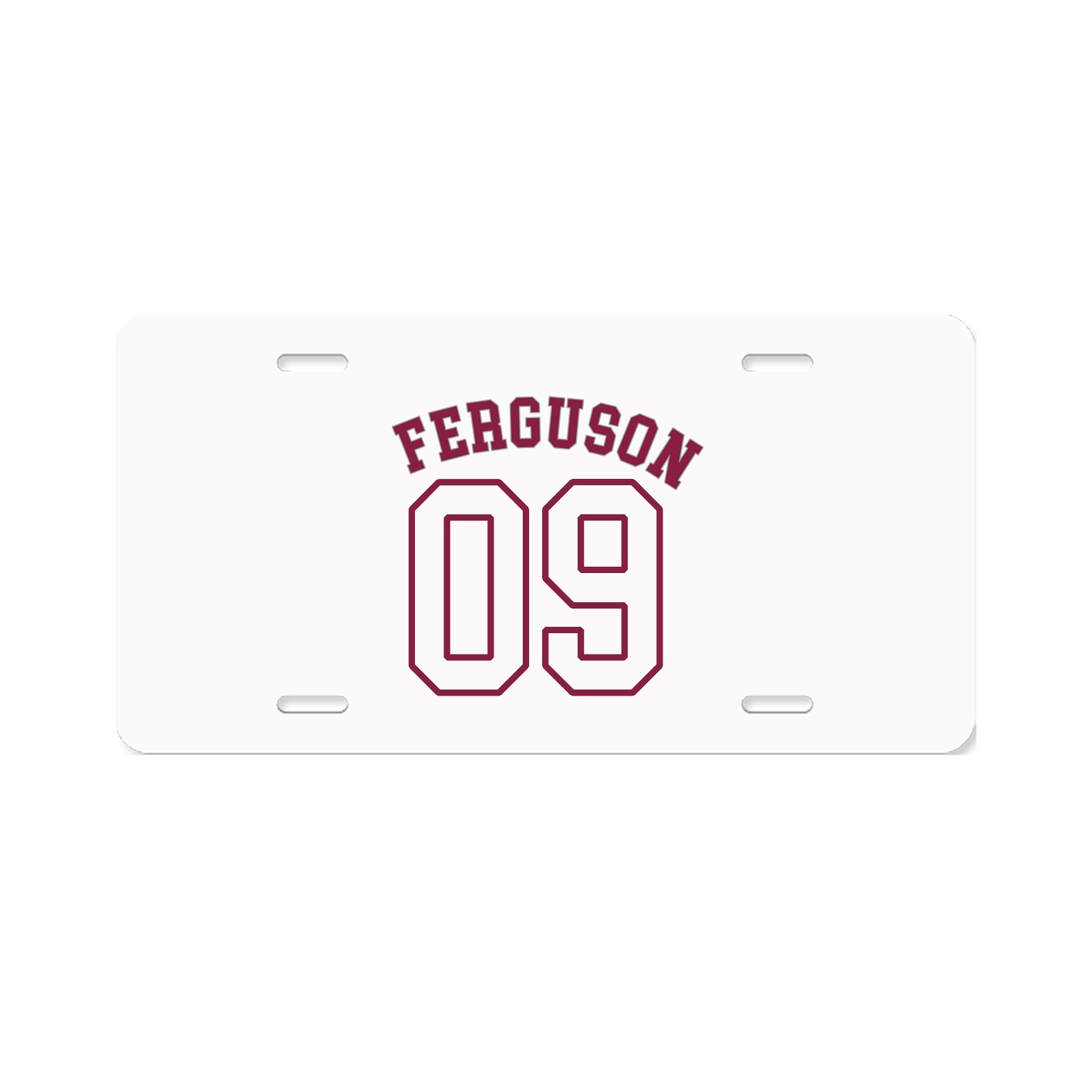 License Plate — Shirsey Arch in Classic