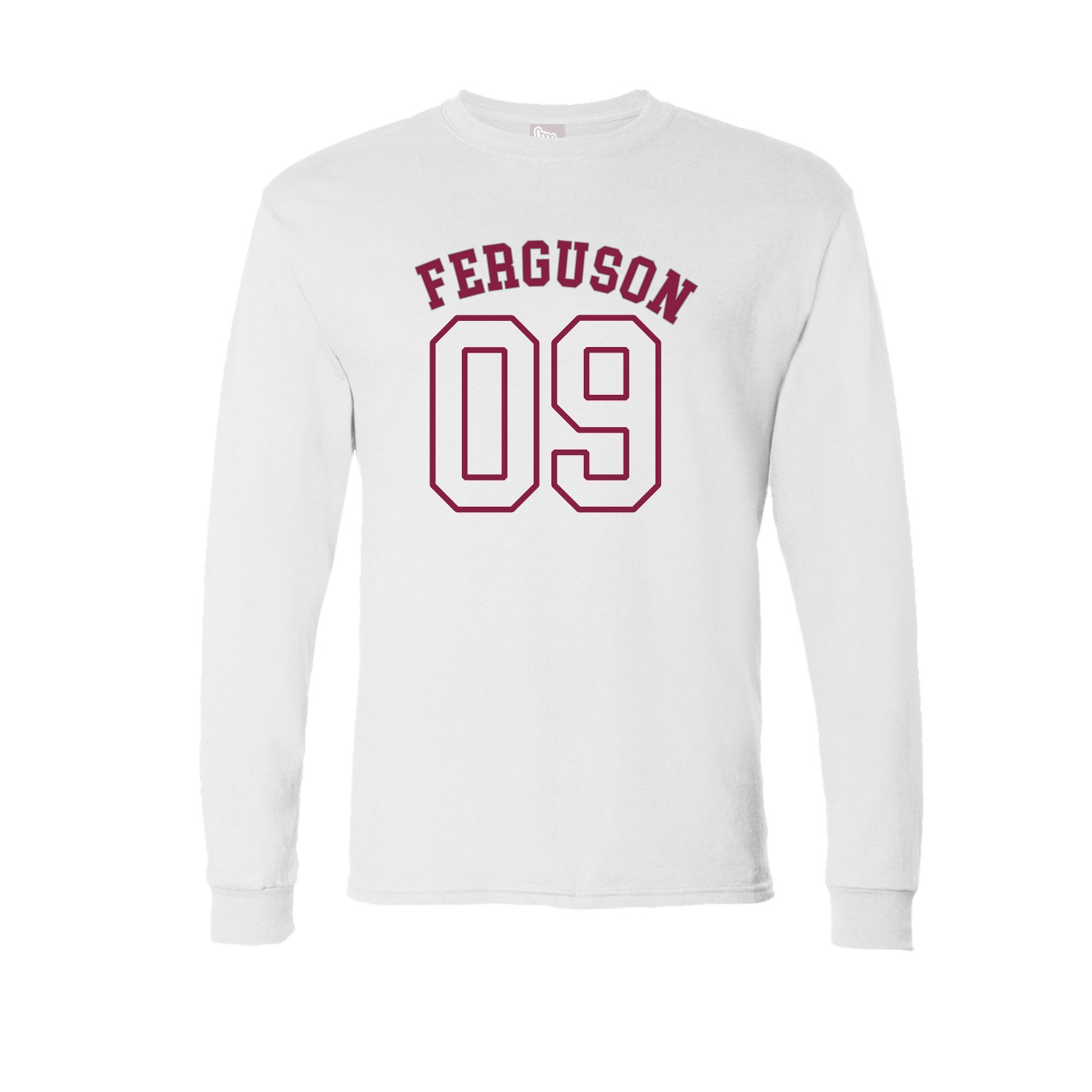 Long Sleeve Tee — Shirsey Arch in White