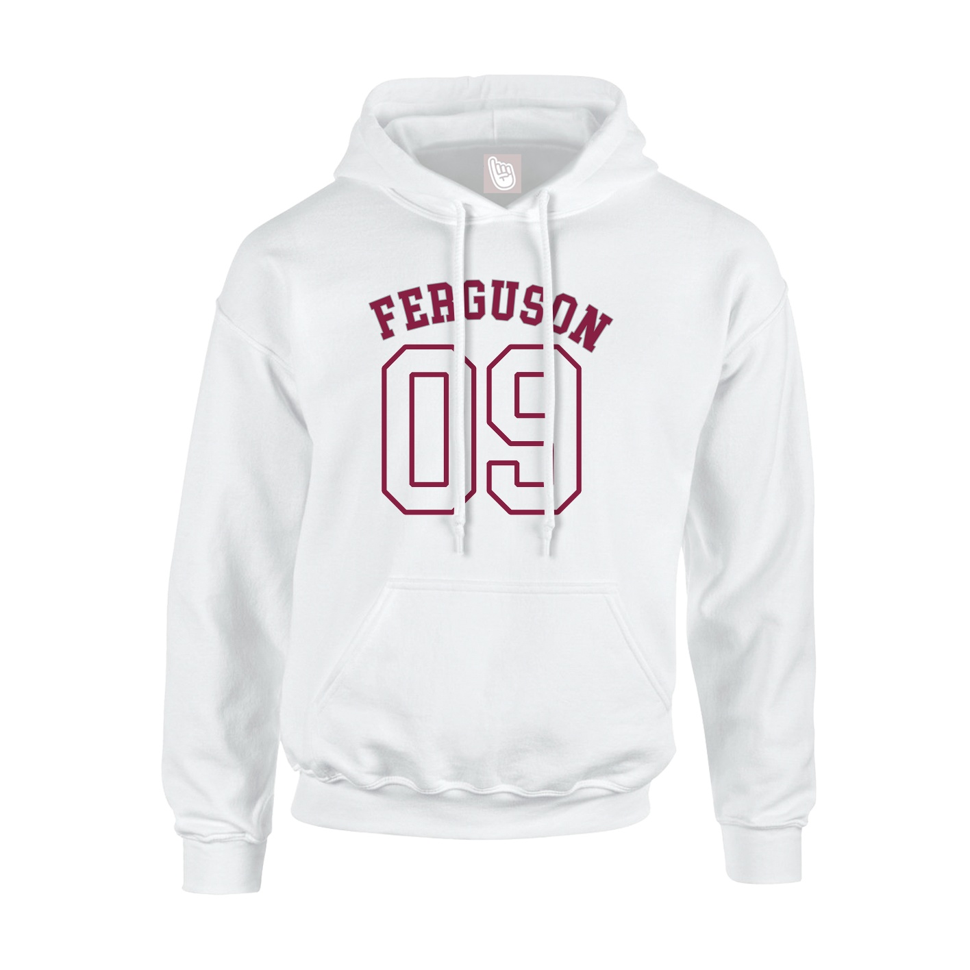 Hoodie — Shirsey Arch in White