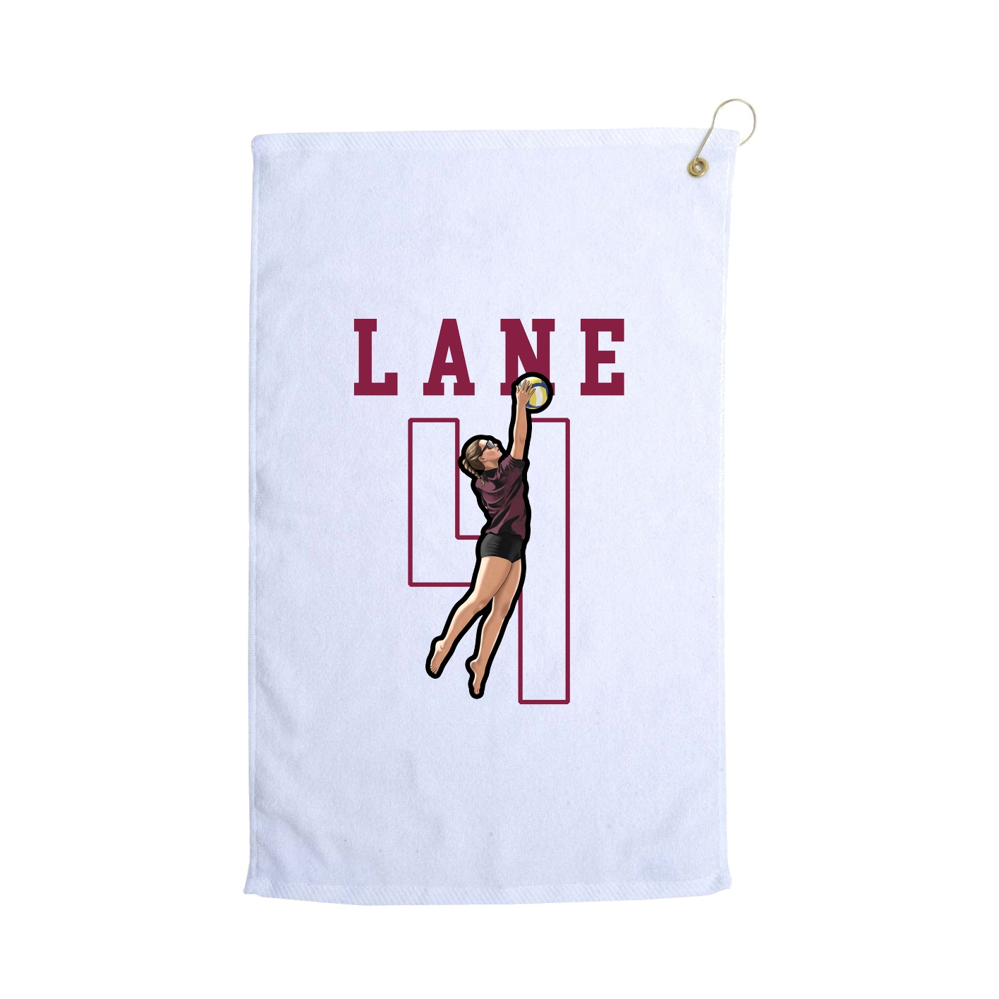 Golf Towel — Shirsey in White