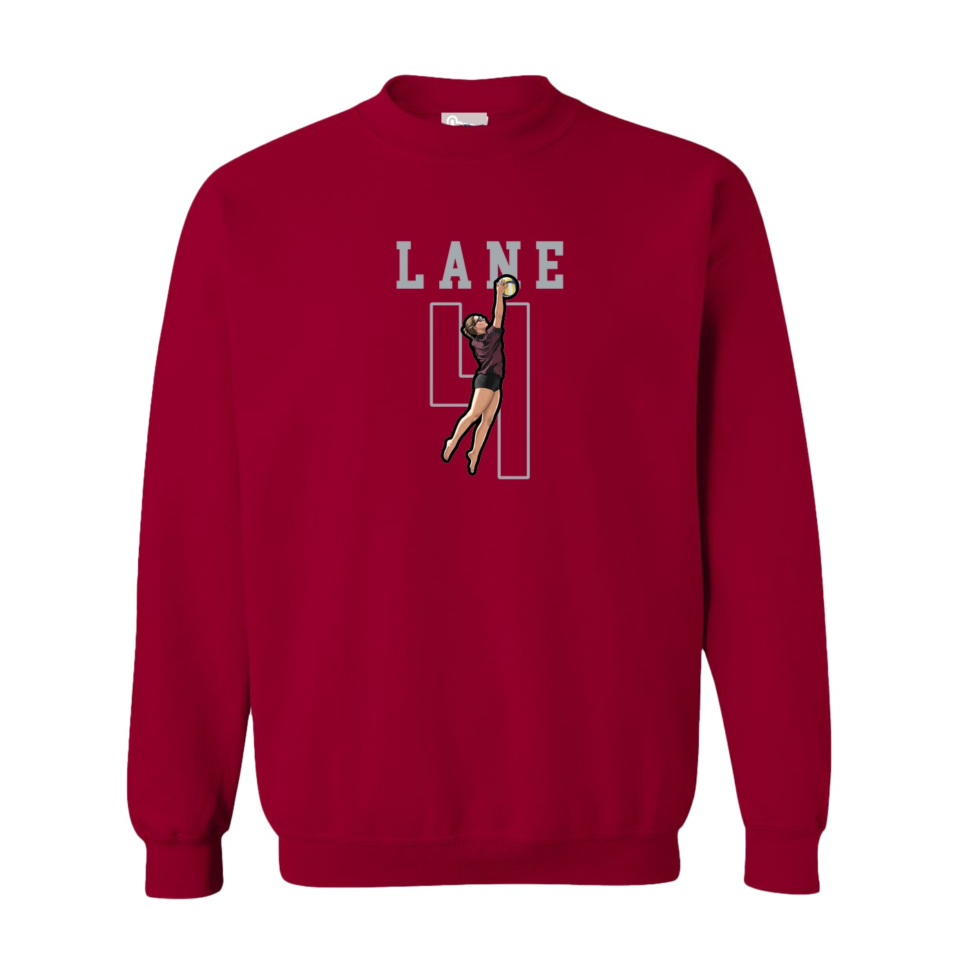Fleece Crew — Shirsey in Cardinal