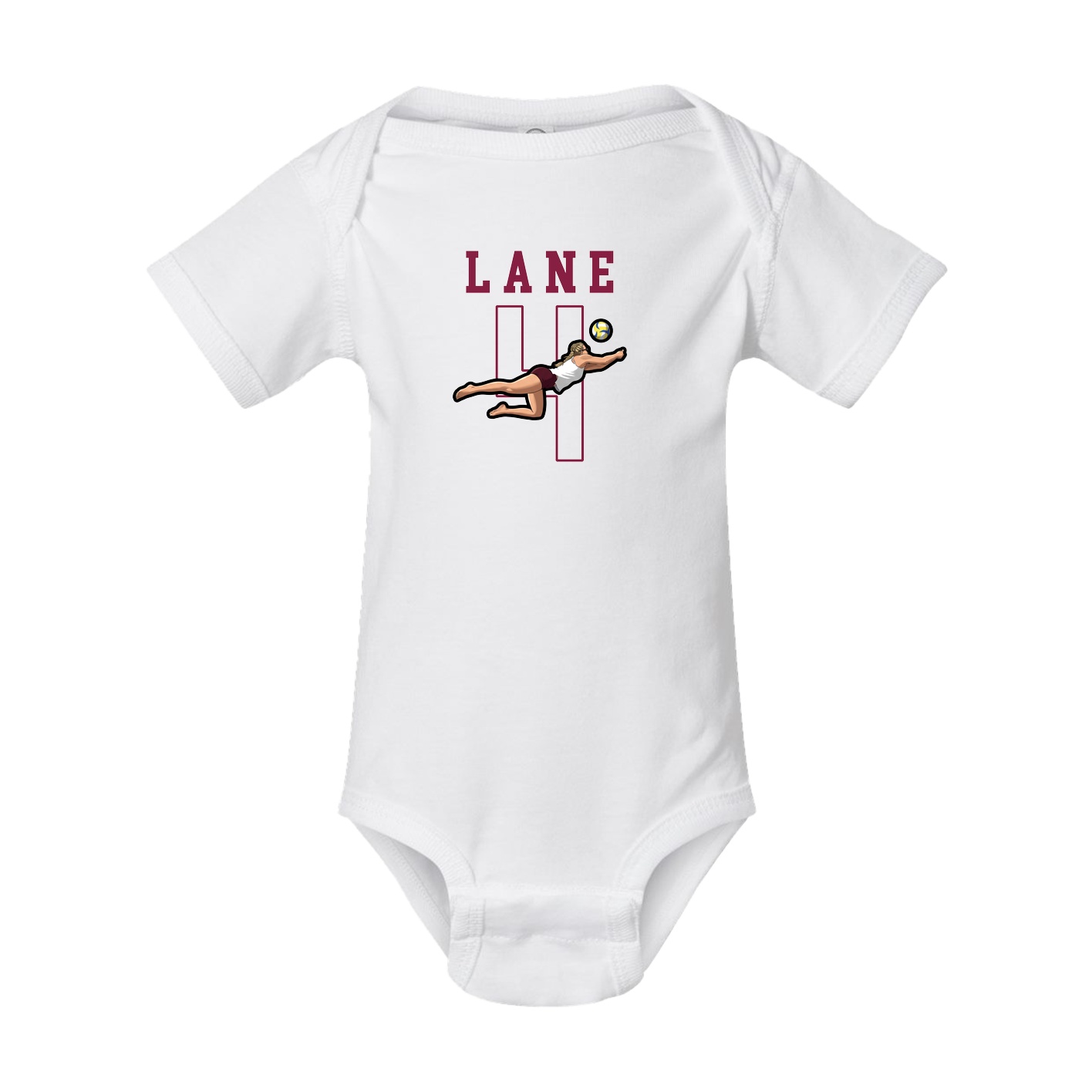 Baby Onesie — Shirsey in White