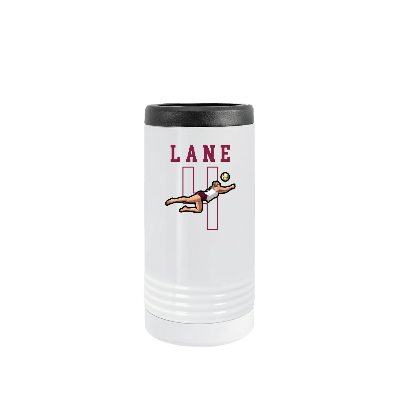 Slim Beverage Holder — Shirsey in White