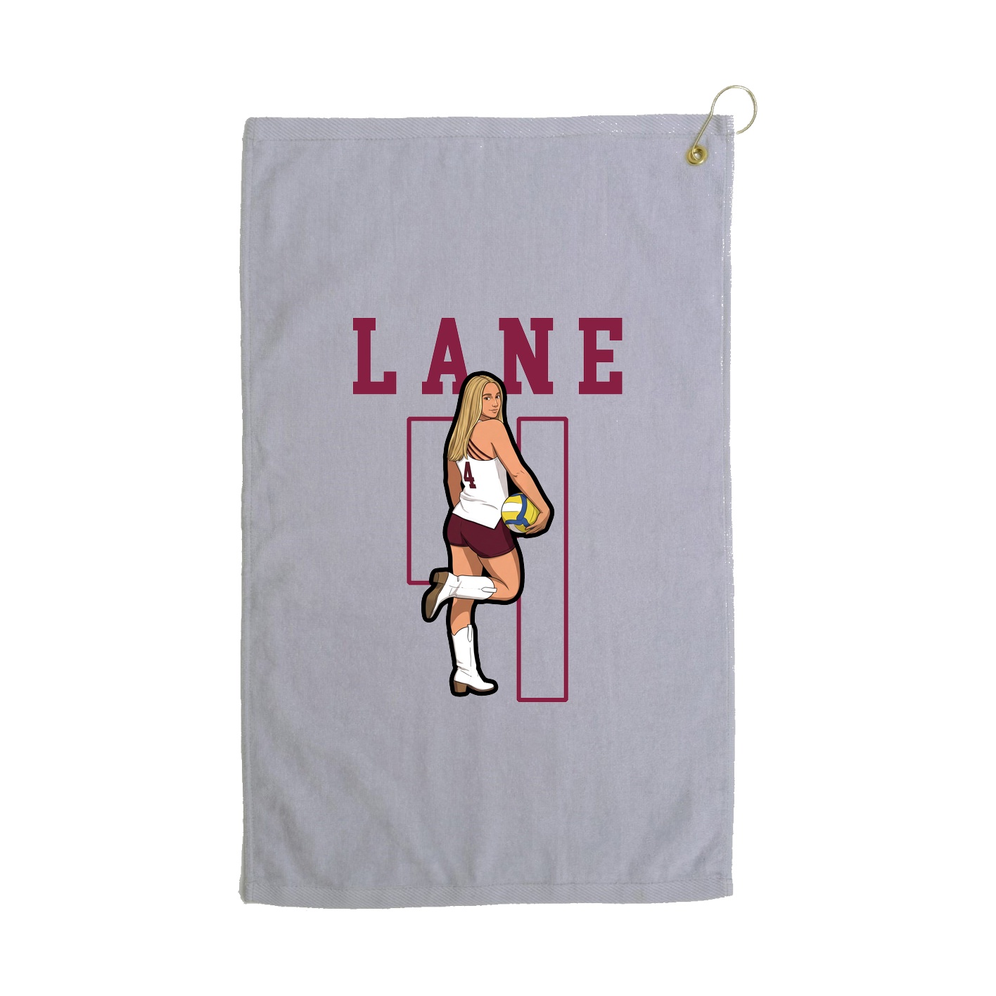 Golf Towel — Shirsey in Grey