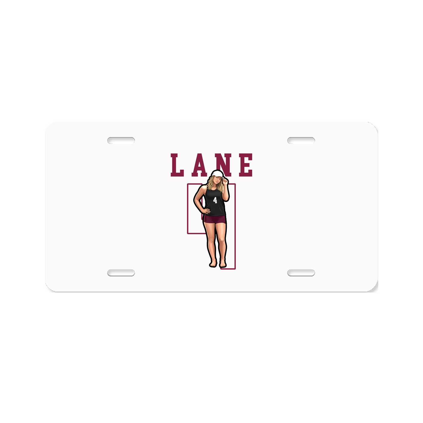 License Plate — Shirsey in Classic