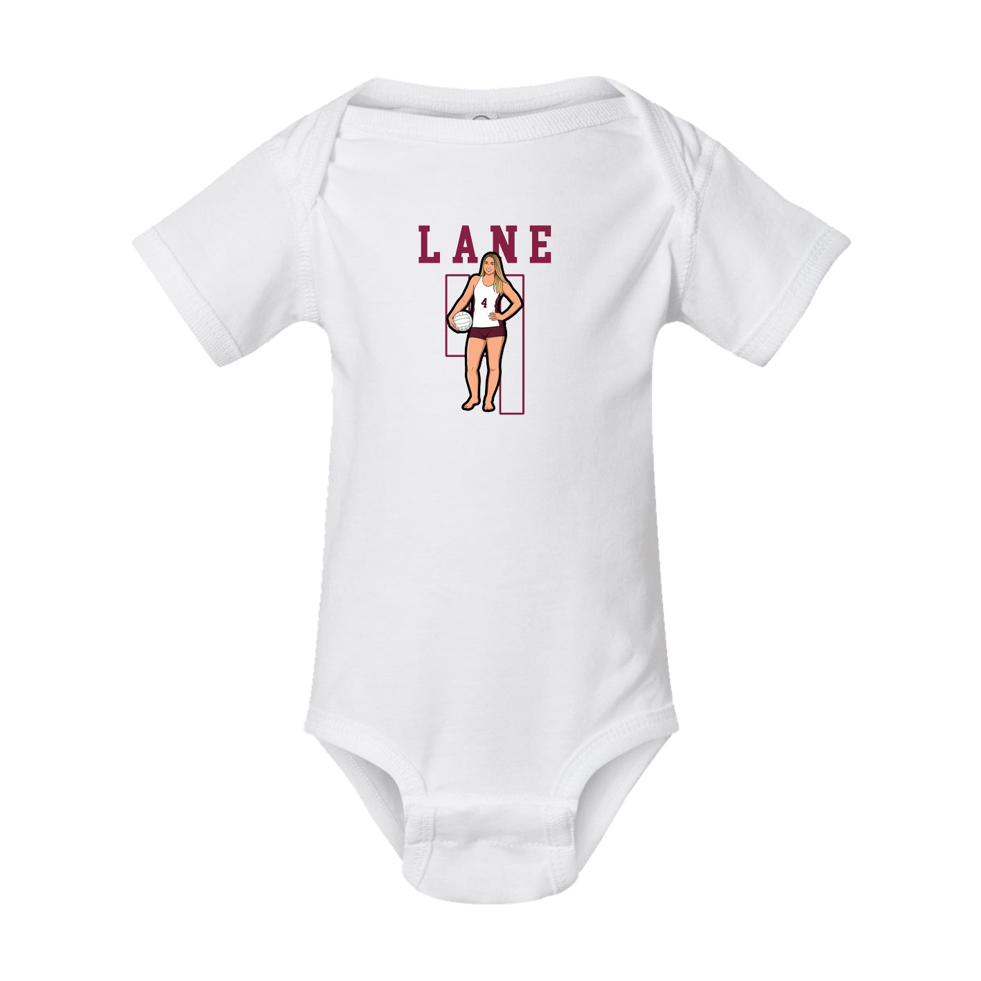 Baby Onesie — Shirsey in White