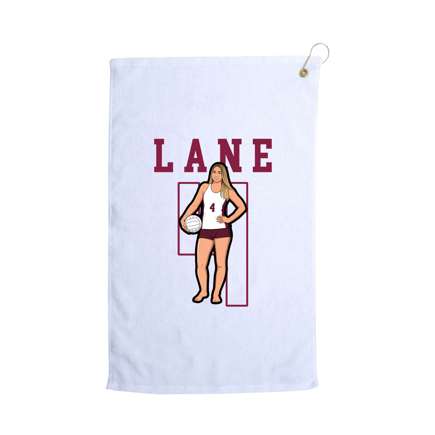 Terry Velour Golf Towel