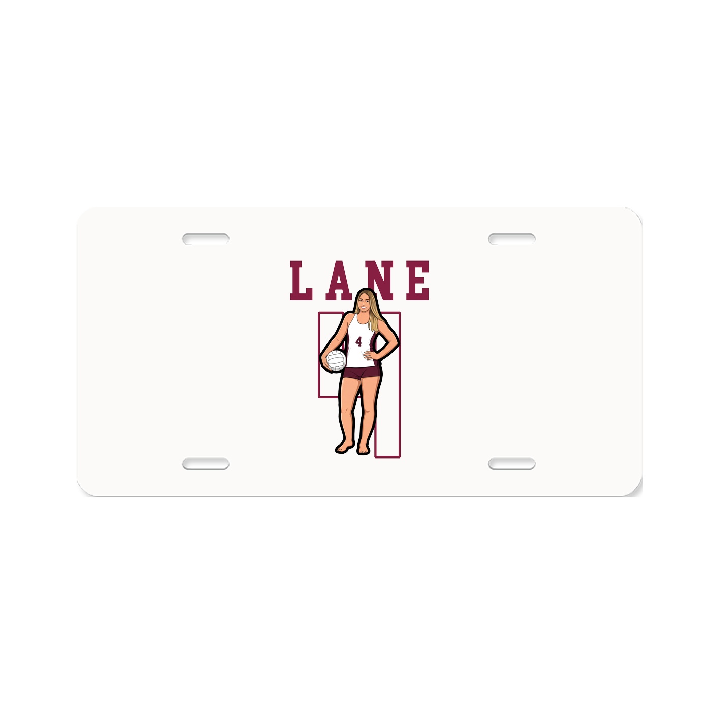 License Plate — Shirsey in Classic