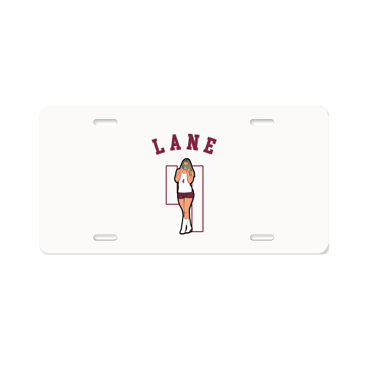 License Plate — Shirsey Arch in Classic