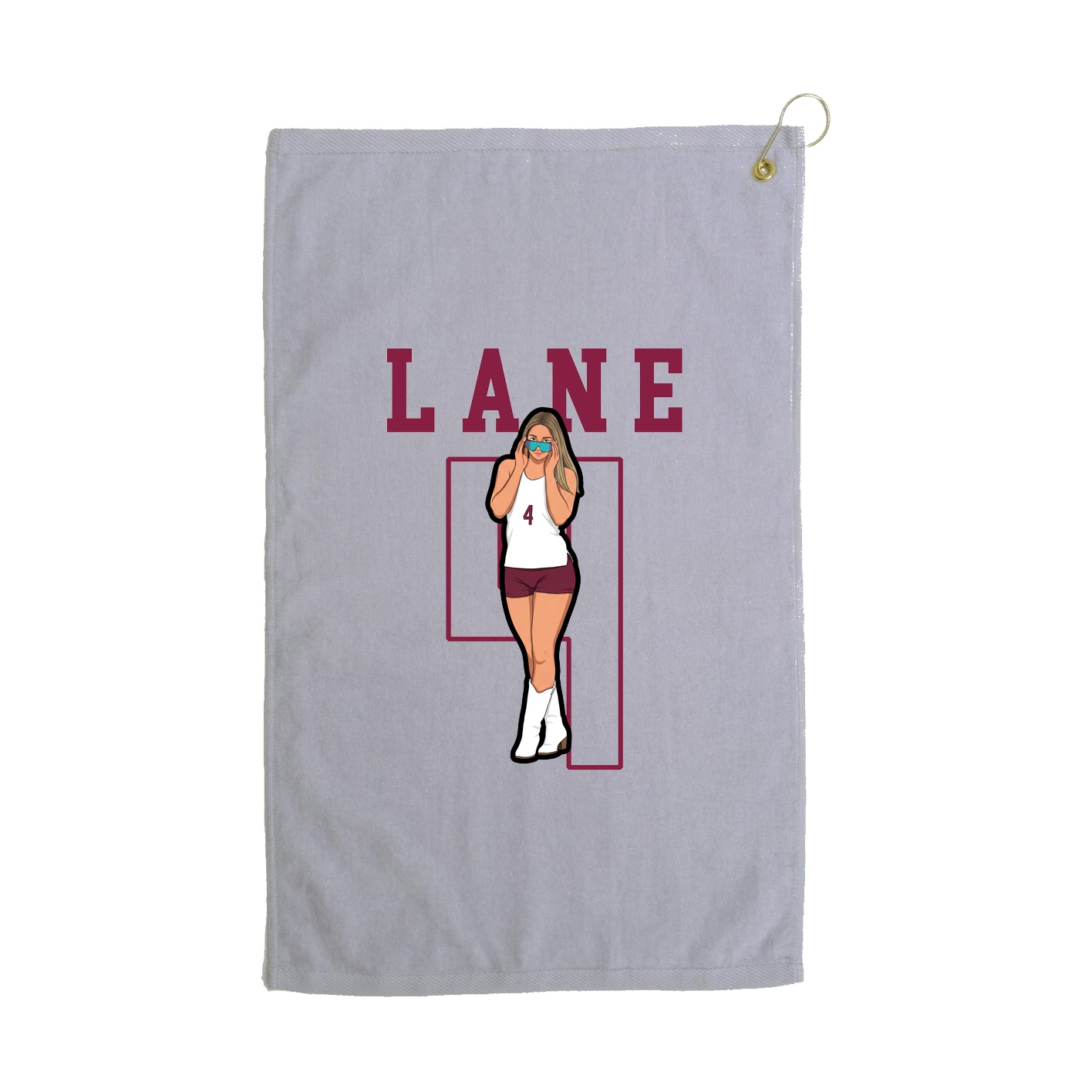 Golf Towel — Shirsey in Grey