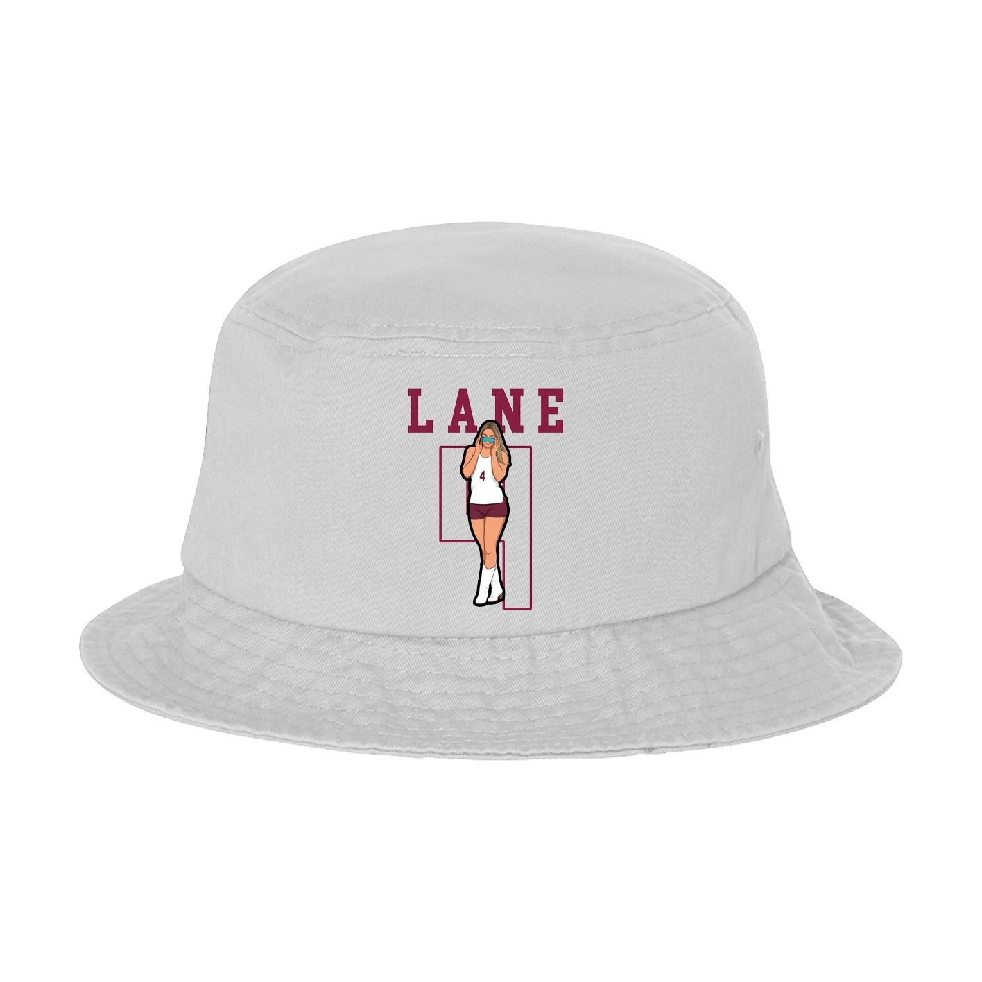 Bucket Cap — Shirsey in White