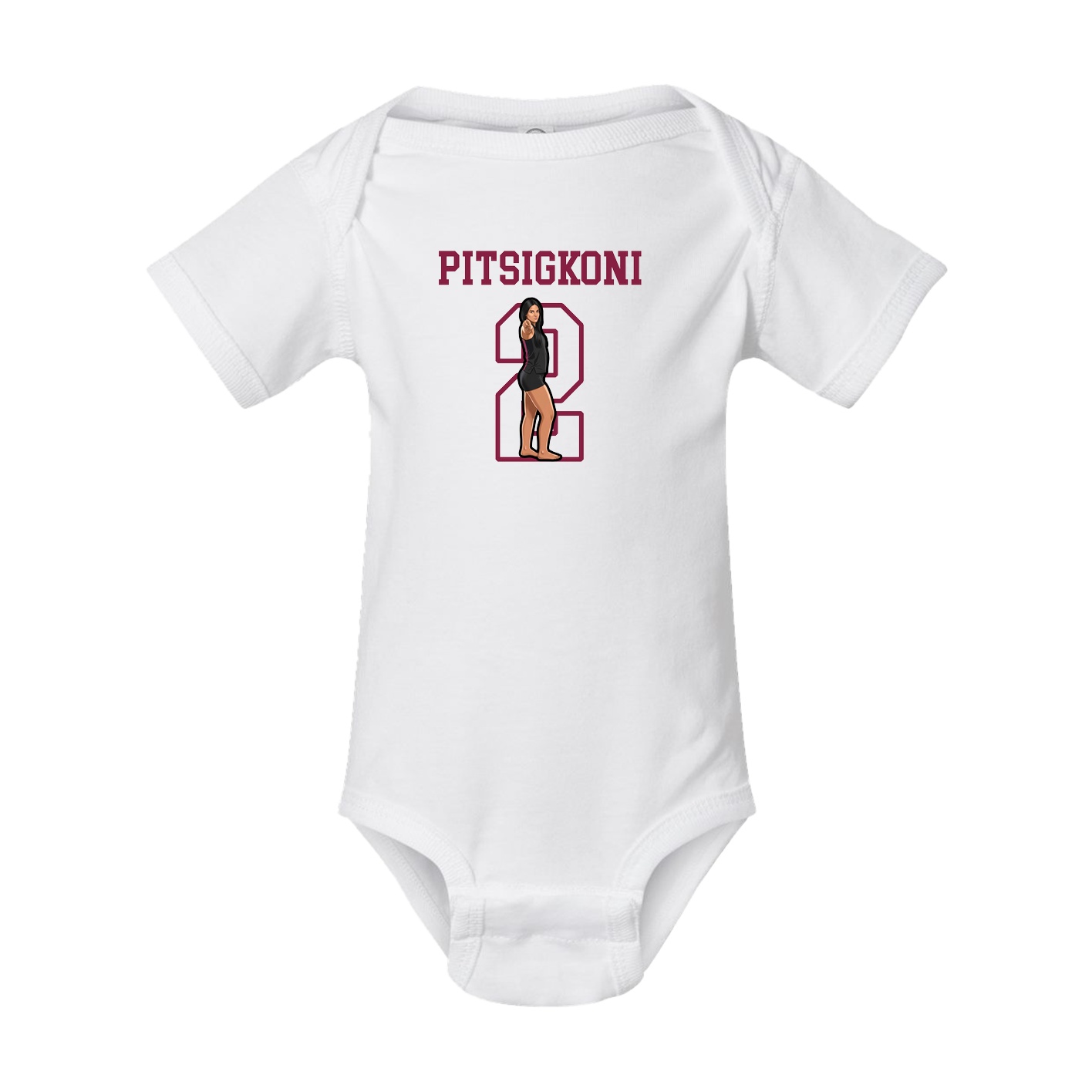 Baby Onesie — Shirsey in White