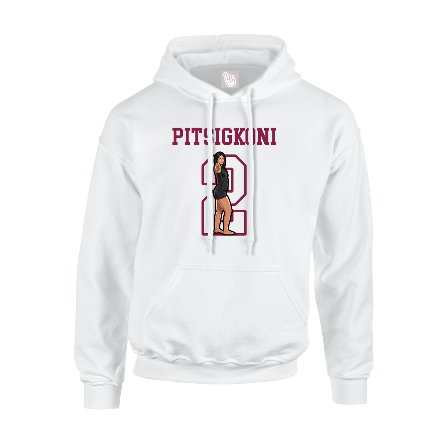 Youth Hoodie — Shirsey in White