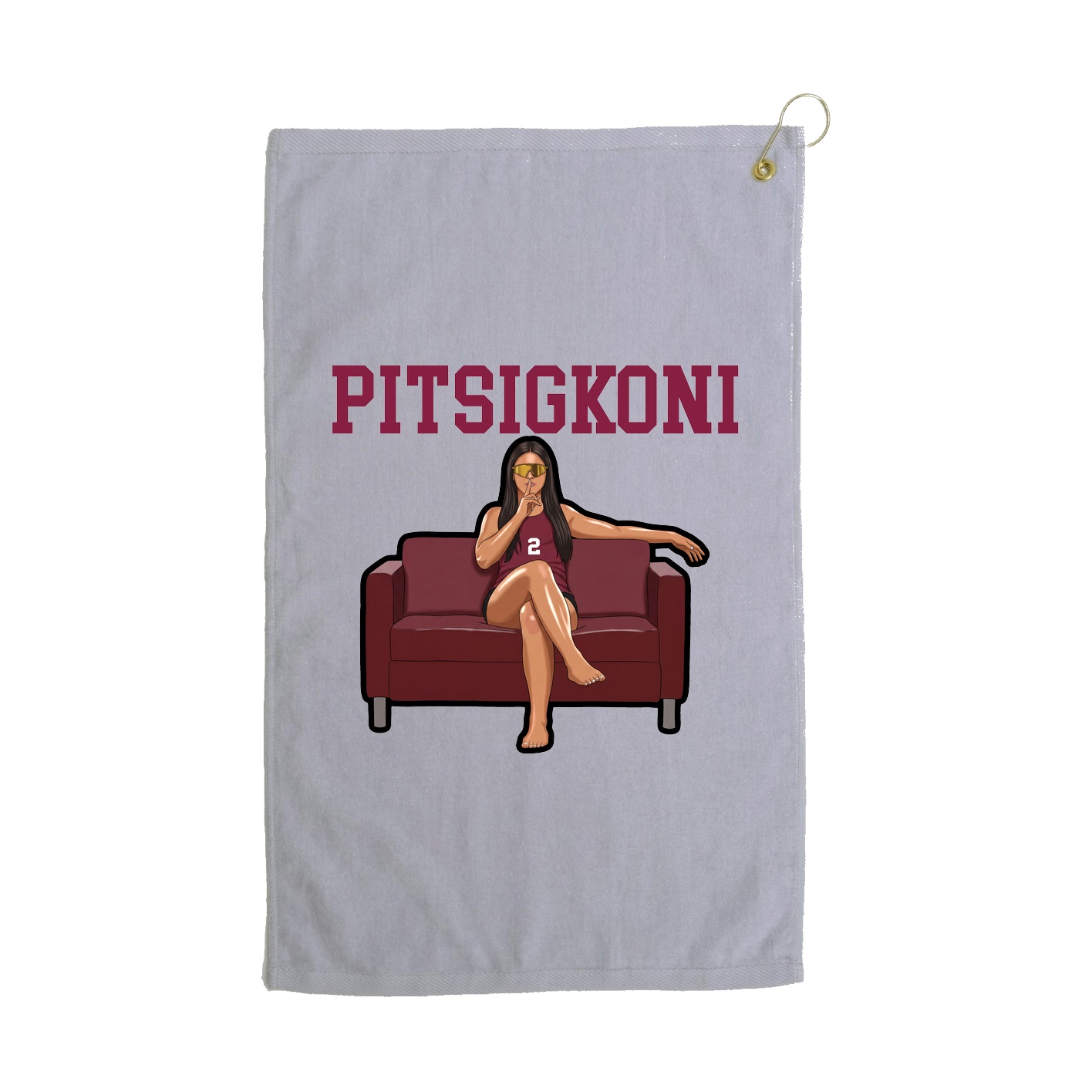 Terry Velour Golf Towel