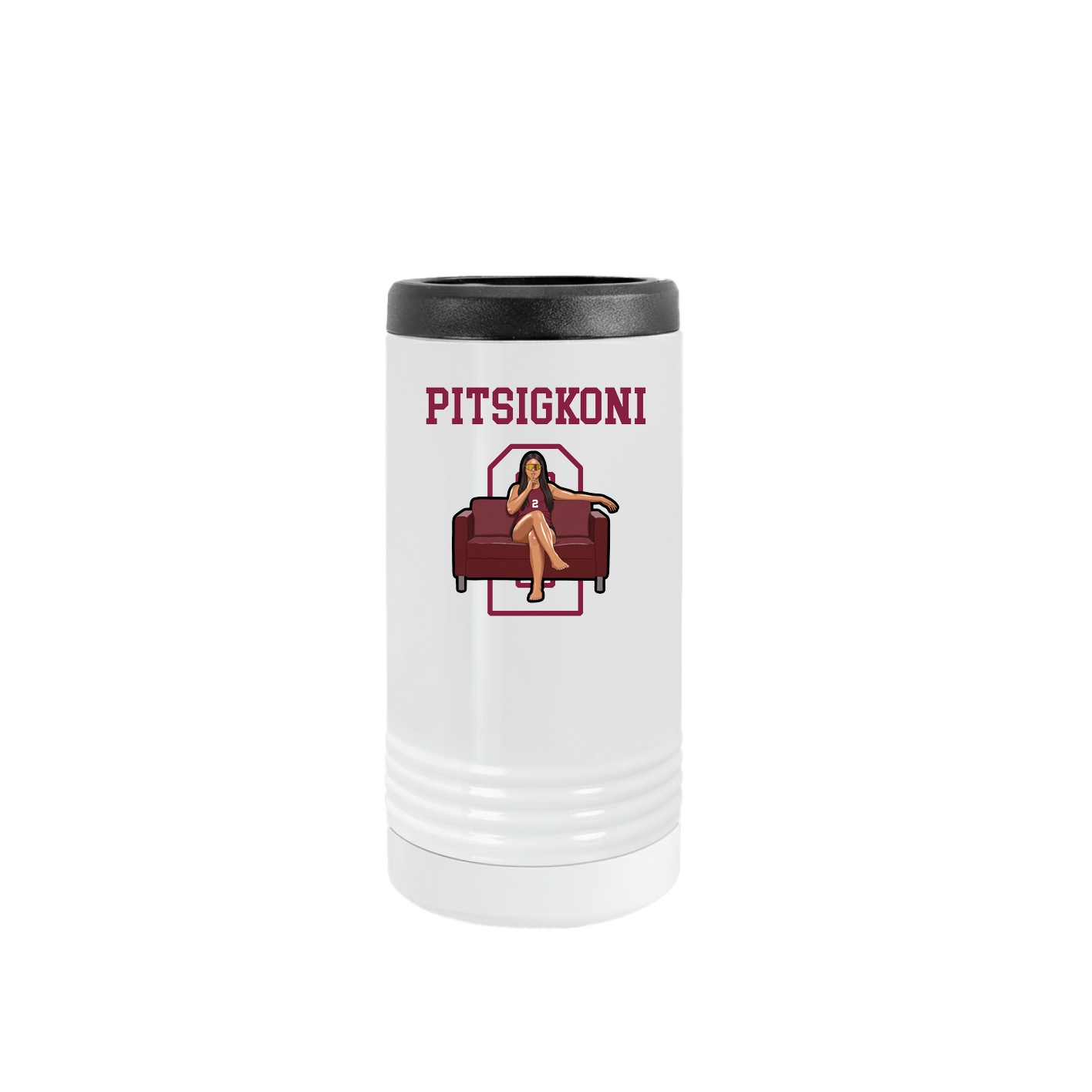 Slim Beverage Holder — Shirsey in White