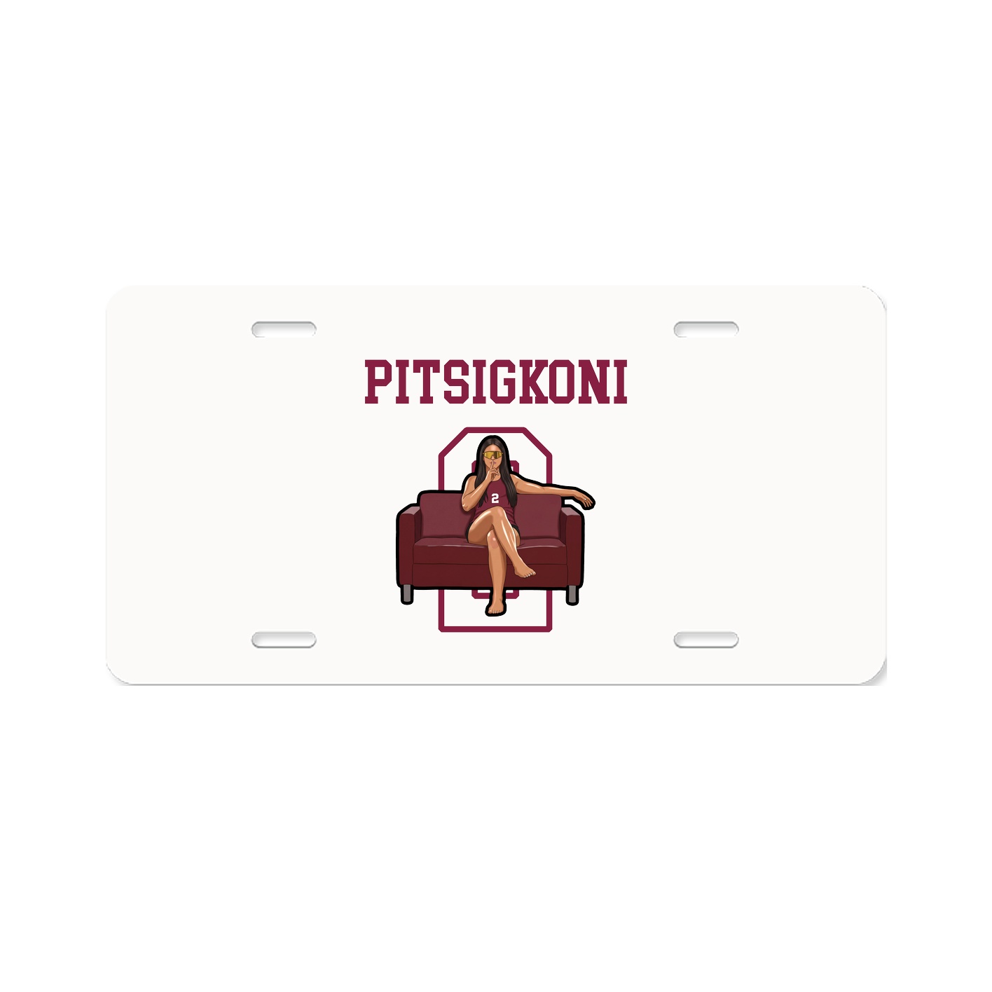 License Plate — Shirsey in Classic