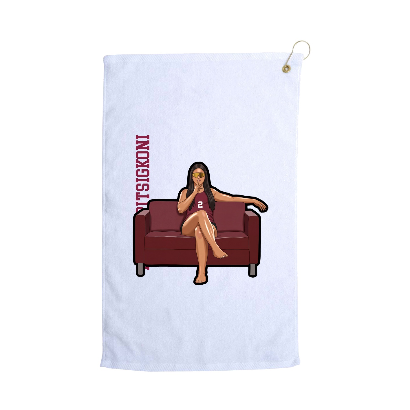 Terry Velour Golf Towel