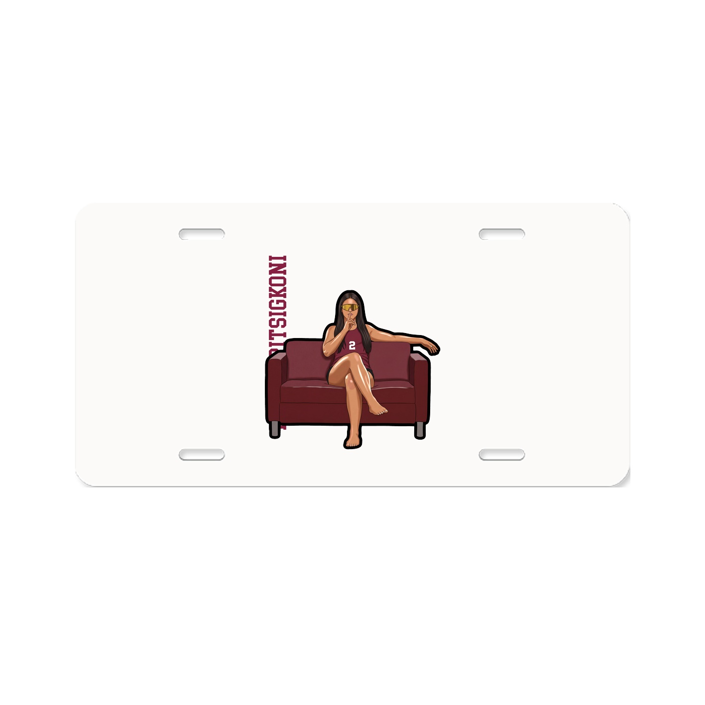 Aluminum License Plate