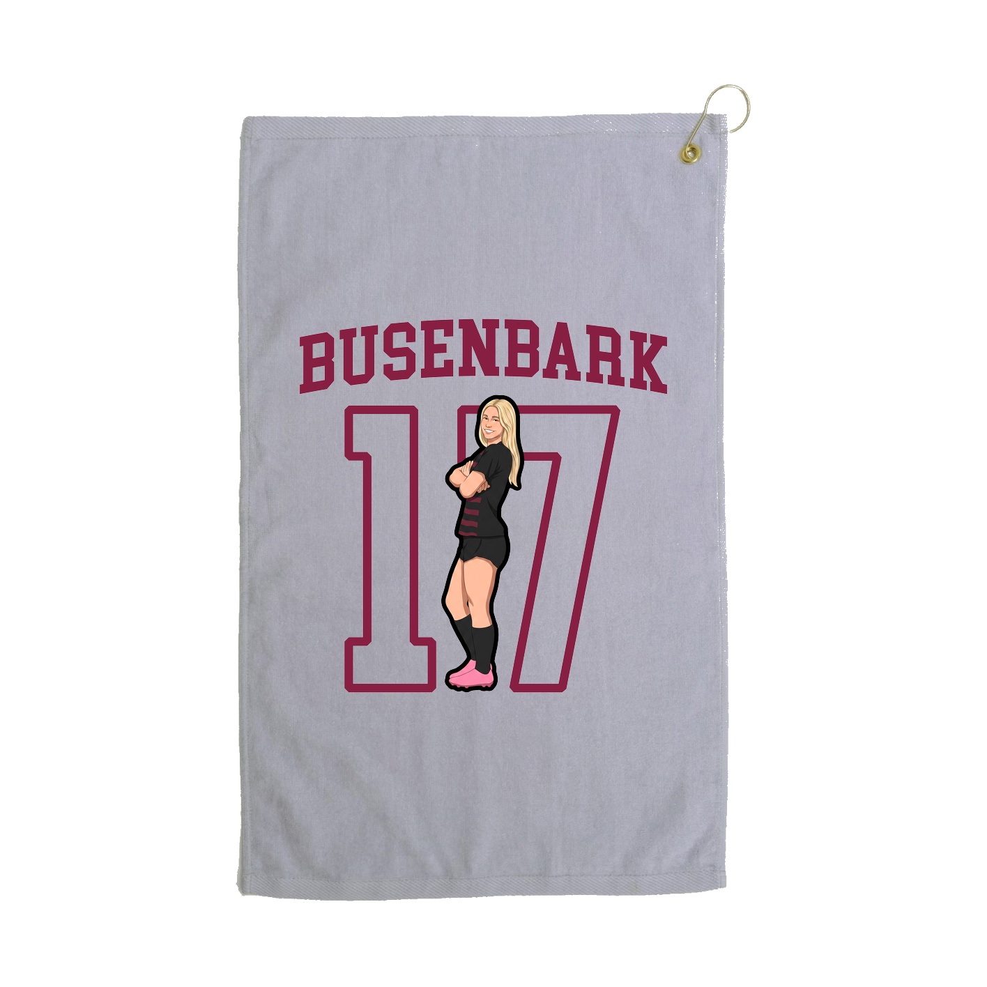 Golf Towel — Shirsey in Grey