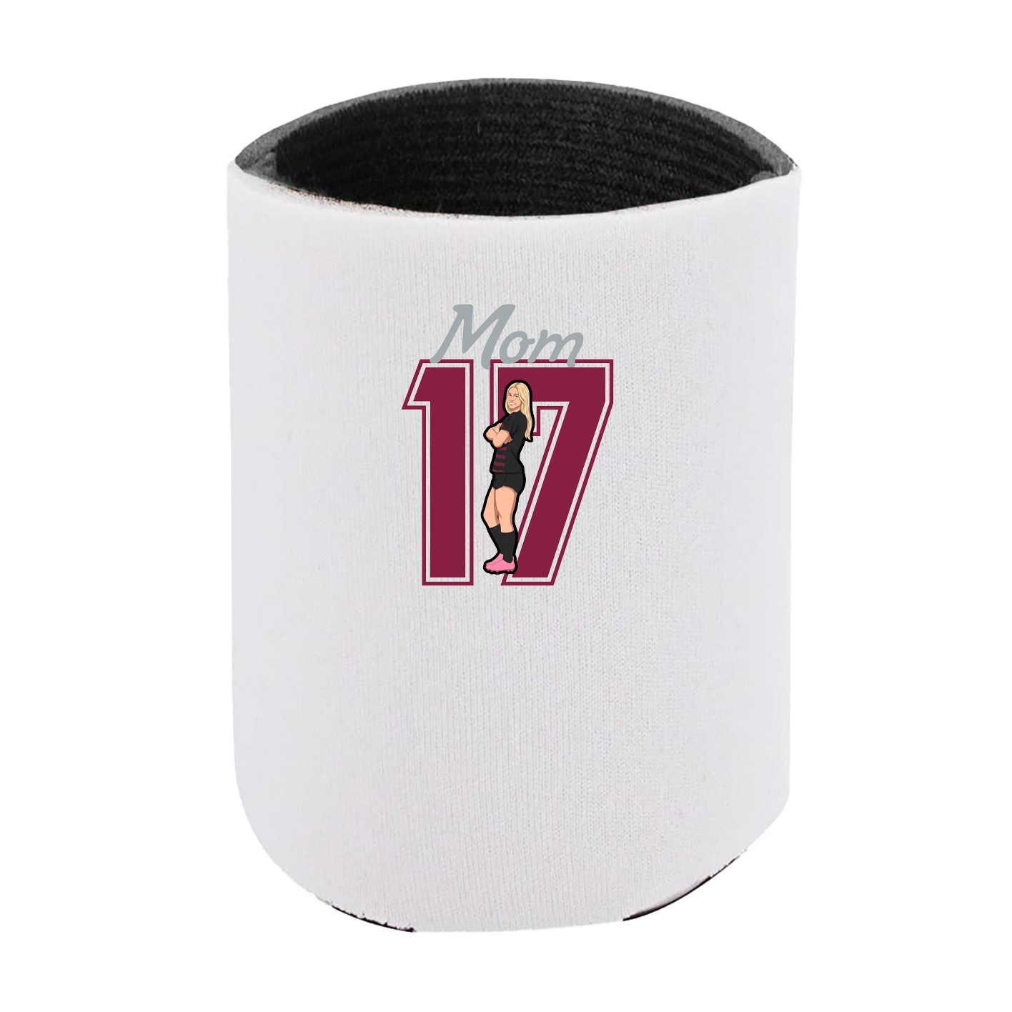Can Holder — Mothers Day Shirsey in White
